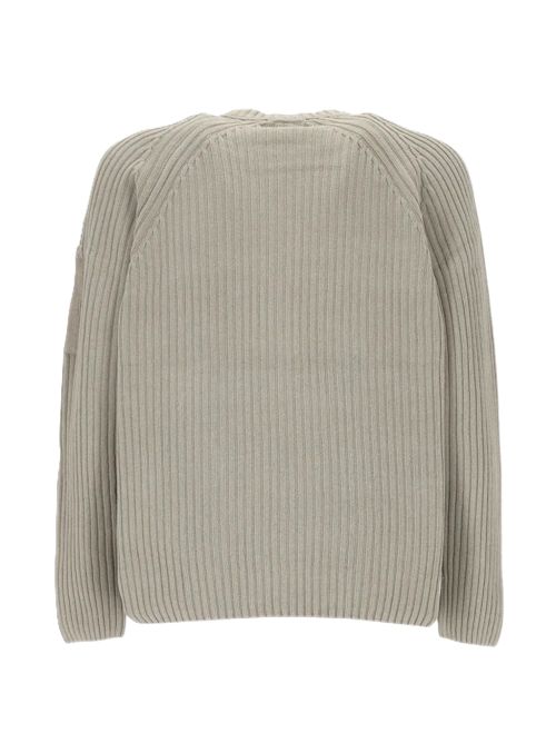 Maglia Chenille Cotton Knit C.P. COMPANY | 21CMKN049A-005558G936 FLINT GREY